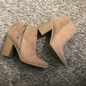 Tan Booties